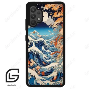 قاب گوشی سامسونگ ای 32 فورجی (Galaxy A32 4G ) طرح موج کد 2418