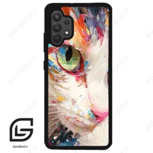 قاب گوشی سامسونگ ای 32 فورجی (Galaxy A32 4G ) طرح گربه کد 2437