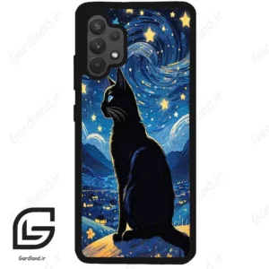 قاب گوشی سامسونگ ای 32 فورجی (Galaxy A32 4G ) طرح گربه کد 2438