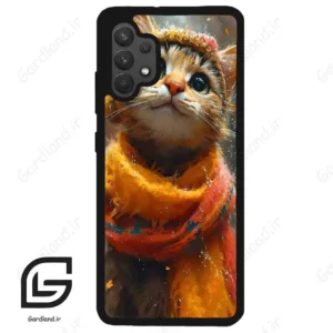 قاب گوشی سامسونگ ای 32 فورجی (Galaxy A32 4G ) طرح گربه کد 2440