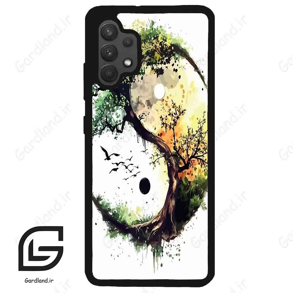قاب گوشی سامسونگ ای 32 فورجی (Galaxy A32 4G ) طرح یین کد 2446