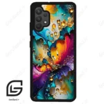 قاب گوشی سامسونگ ای 32 فورجی (Galaxy A32 4G ) طرح ابرنگی کد 2447