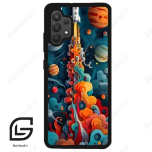 قاب گوشی سامسونگ ای 32 فورجی (Galaxy A32 4G ) طرح موشک کد 2470