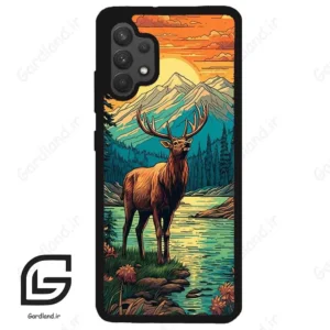 قاب گوشی سامسونگ ای 32 فورجی (Galaxy A32 4G ) طرح گوزن کد 2471