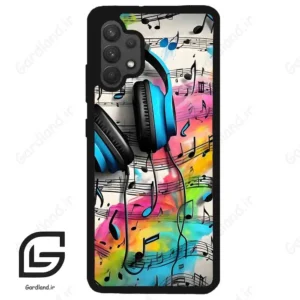 قاب گوشی سامسونگ ای 32 فورجی (Galaxy A32 4G ) طرح موسیقی کد 2482