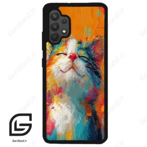 قاب گوشی سامسونگ ای 32 فورجی (Galaxy A32 4G ) طرح گربه کد 2489