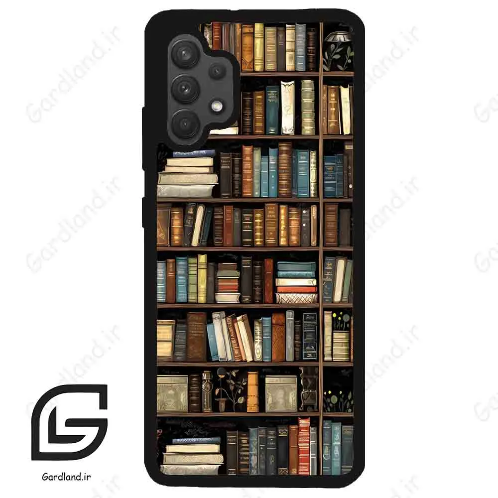 قاب گوشی سامسونگ ای 32 فورجی (Galaxy A32 4G ) طرح کتابخانه کد 2533