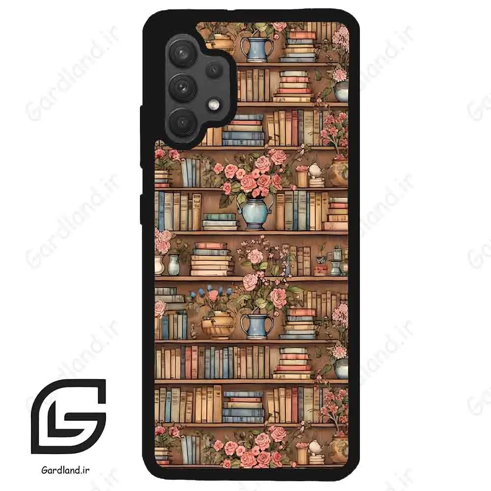 قاب گوشی سامسونگ ای 32 فورجی (Galaxy A32 4G ) طرح کتابخانه کد 2535