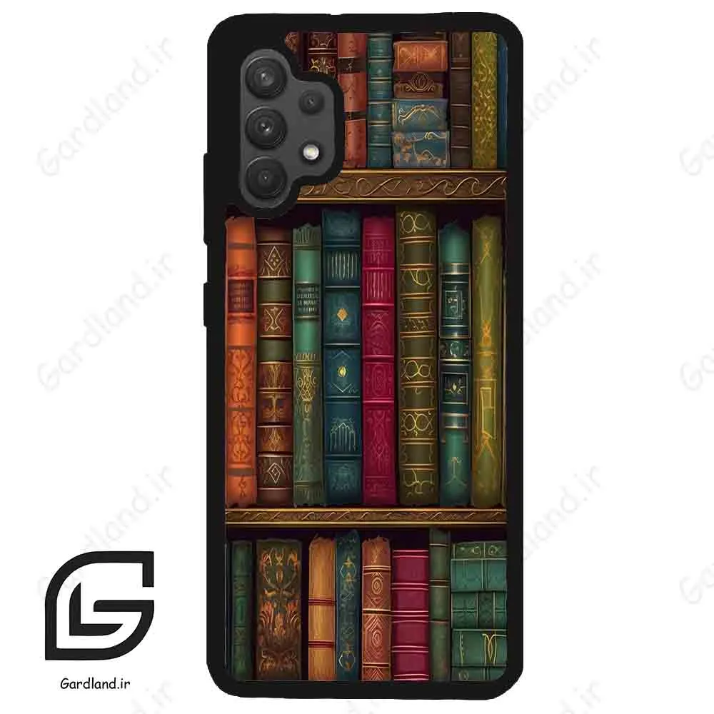 قاب گوشی سامسونگ ای 32 فورجی (Galaxy A32 4G ) طرح کتابخانه کد 2538