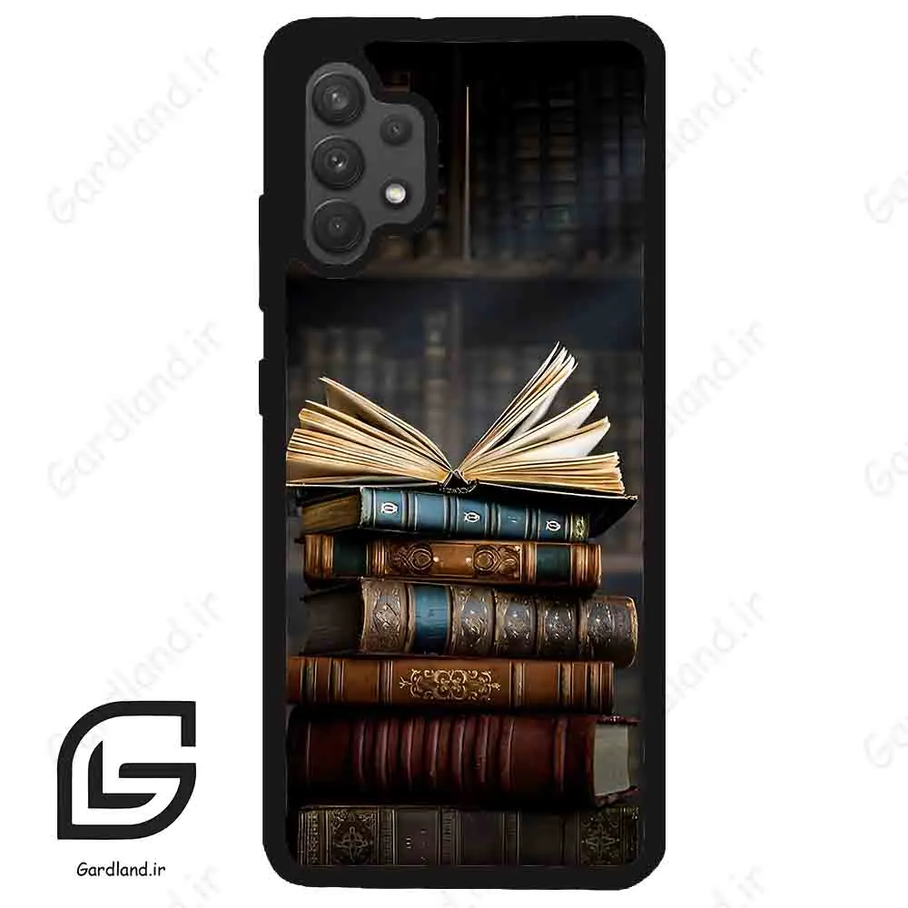 قاب گوشی سامسونگ ای 32 فورجی (Galaxy A32 4G ) طرح کتابخانه کد 2539