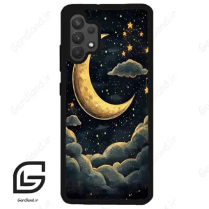 قاب گوشی سامسونگ ای 32 فورجی (Galaxy A32 4G ) طرح ماه کد 2547