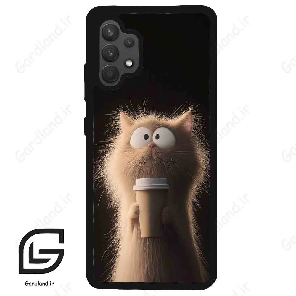قاب گوشی سامسونگ ای 32 فورجی (Galaxy A32 4G ) طرح گربه کد 2567