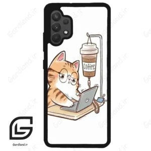 قاب گوشی سامسونگ ای 32 فورجی (Galaxy A32 4G ) طرح گربه کد 2617