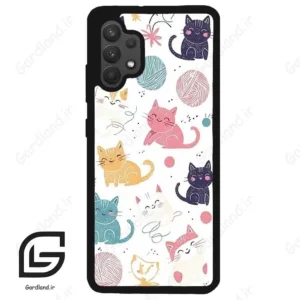 قاب گوشی سامسونگ ای 32 فورجی (Galaxy A32 4G ) طرح گربه کد 2620