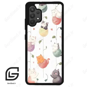قاب گوشی سامسونگ ای 32 فورجی (Galaxy A32 4G ) طرح گربه کد 2633