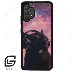قاب گوشی سامسونگ ای 32 فورجی (Galaxy A32 4G ) طرح گربه کد 2641
