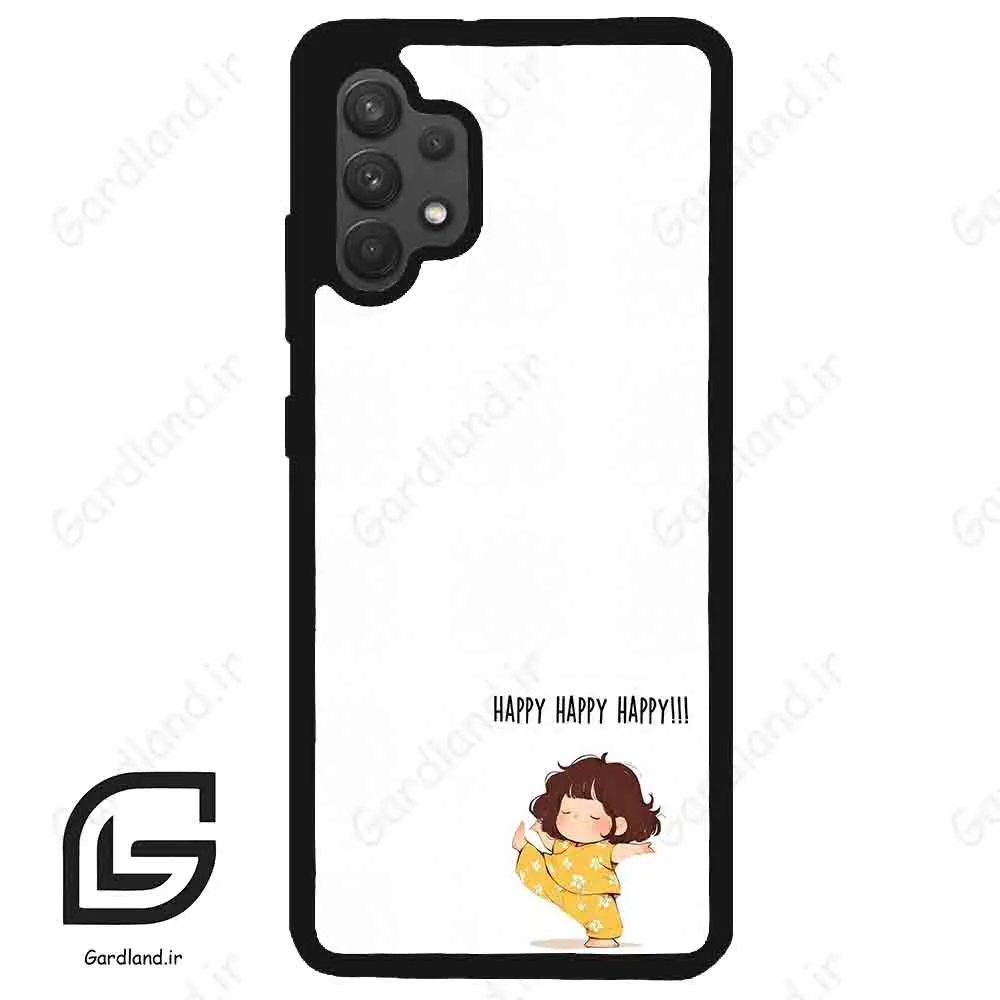قاب گوشی سامسونگ ای 32 فورجی (Galaxy A32 4G ) طرح خوشحال کد 2647