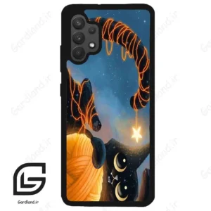 قاب گوشی سامسونگ ای 32 فورجی (Galaxy A32 4G ) طرح گربه کد 2654