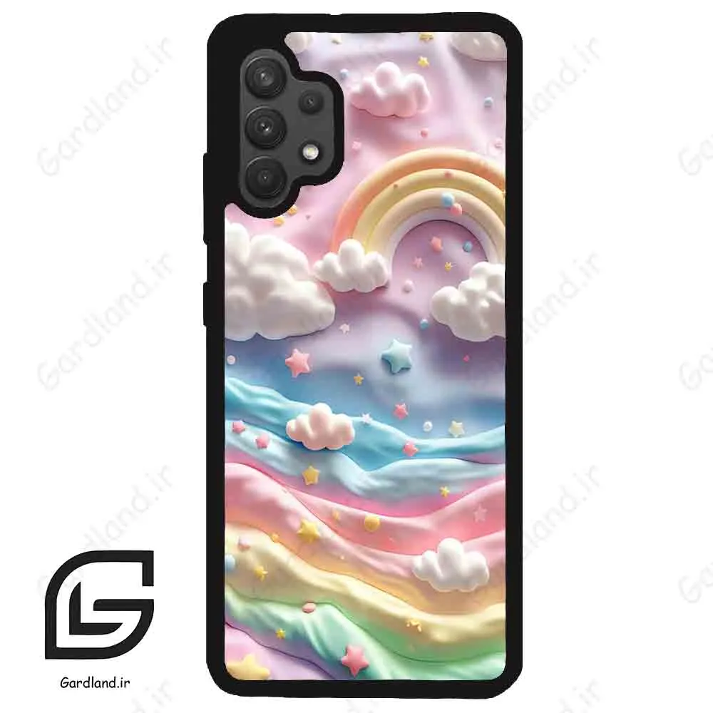 قاب گوشی سامسونگ ای 32 فورجی (Galaxy A32 4G ) طرح رنگارنگ کد 2656