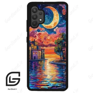 قاب گوشی سامسونگ ای 32 فورجی (Galaxy A32 4G ) طرح ماه کد 2699