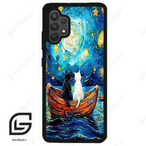 قاب گوشی سامسونگ ای 32 فورجی (Galaxy A32 4G ) طرح گربه کد 2727