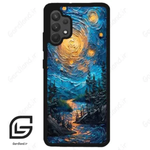 قاب گوشی سامسونگ ای 32 فورجی (Galaxy A32 4G ) طرح ابرنگ کد 2792