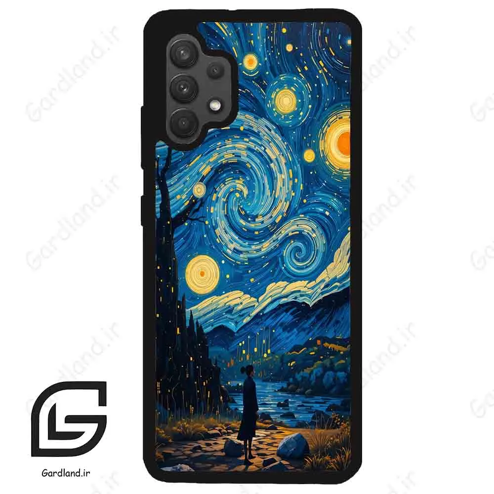 قاب گوشی سامسونگ ای 32 فورجی (Galaxy A32 4G ) طرح شب کد 2801