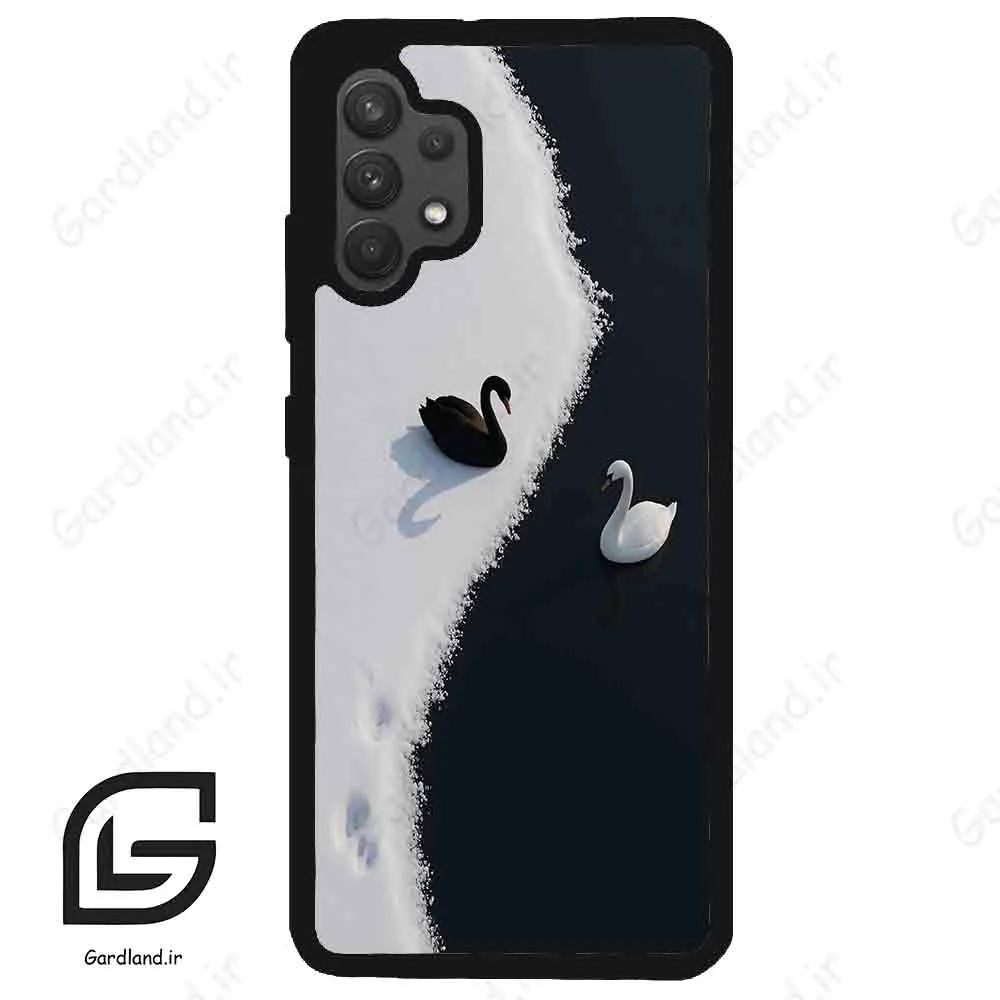 قاب گوشی سامسونگ ای 32 فورجی (Galaxy A32 4G ) طرح قو کد 2804