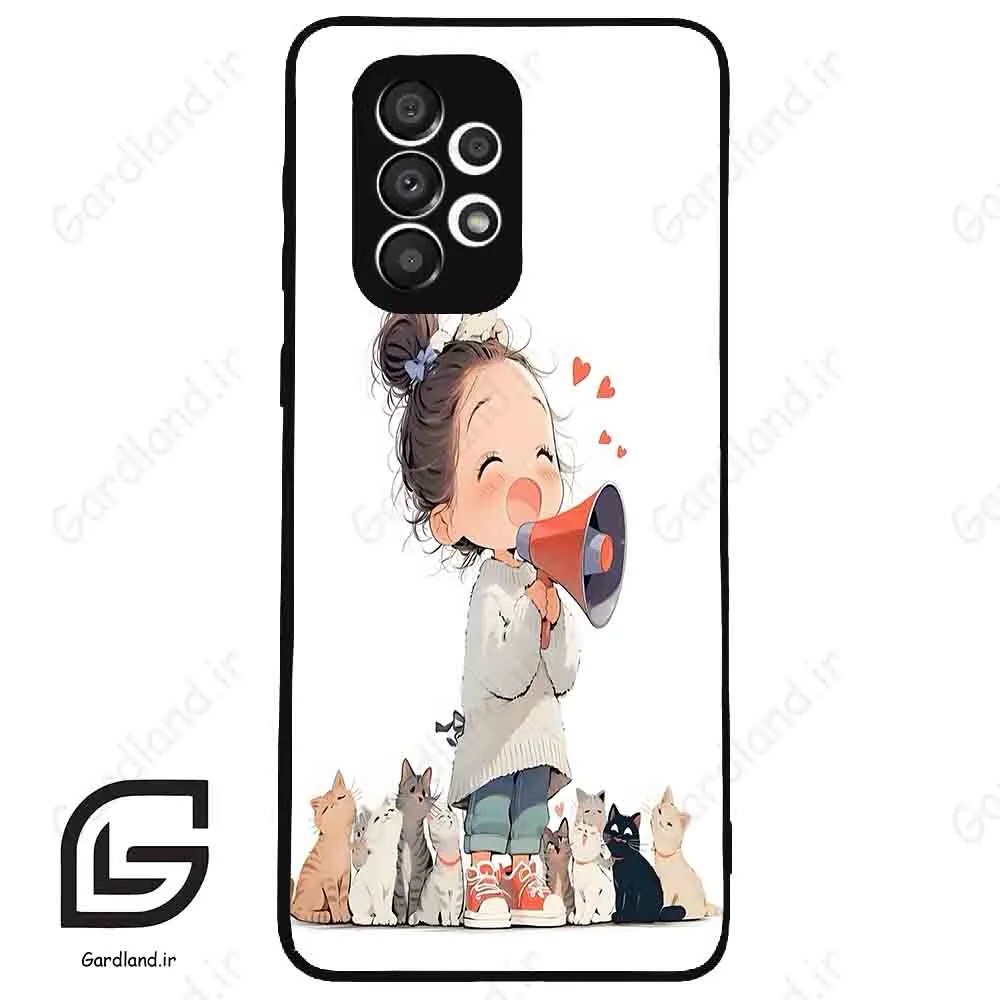 قاب گوشی سامسونگ ای 33 (Galaxy A33 ) طرح دخترانه کد 2027