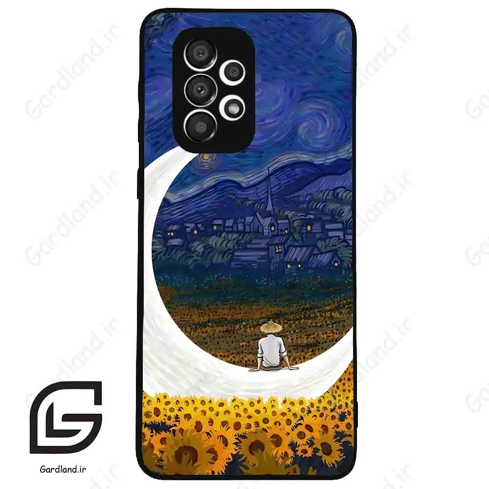 قاب گوشی سامسونگ ای 33 (Galaxy A33 ) طرح ماه کد 2125