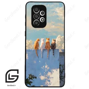 قاب گوشی سامسونگ ای 33 (Galaxy A33 ) طرح گربه کد 2367