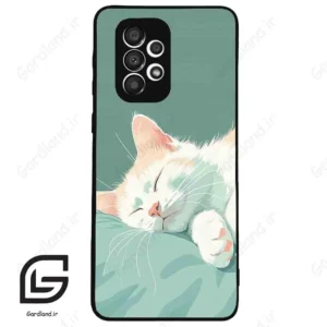 قاب گوشی سامسونگ ای 33 (Galaxy A33 ) طرح گربه کد 2403