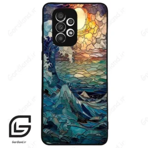 قاب گوشی سامسونگ ای 33 (Galaxy A33 ) طرح موج کد 2413