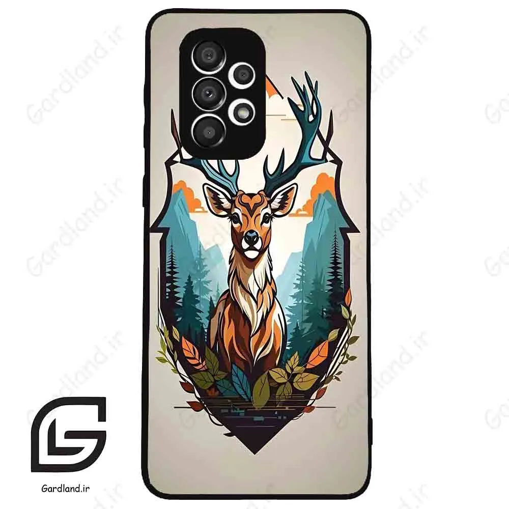 قاب گوشی سامسونگ ای 33 (Galaxy A33 ) طرح گوزن کد 2429