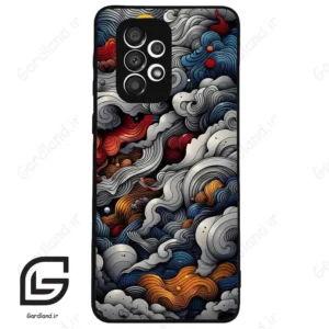 قاب گوشی سامسونگ ای 33 (Galaxy A33 ) طرح ابرنگی کد 2448