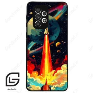 قاب گوشی سامسونگ ای 33 (Galaxy A33 ) طرح موشک کد 2463