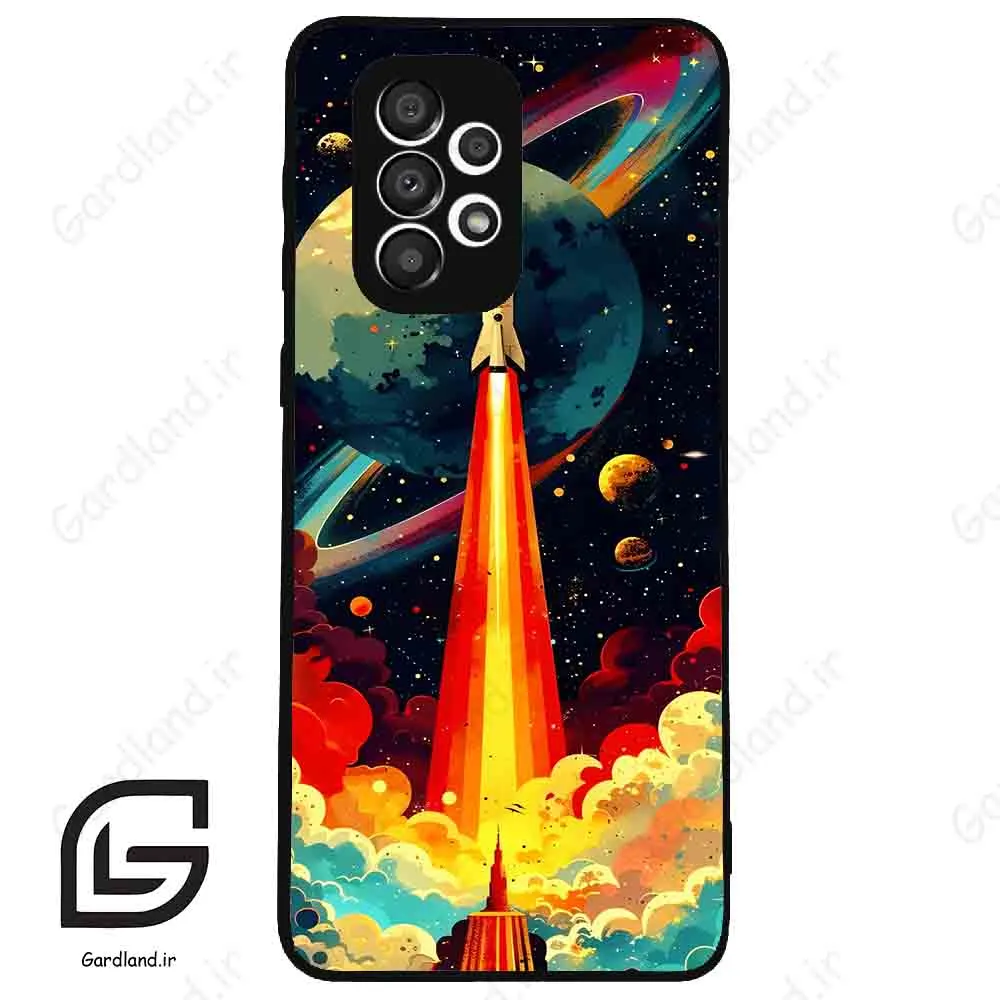 قاب گوشی سامسونگ ای 33 (Galaxy A33 ) طرح موشک کد 2463