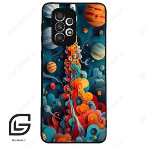 قاب گوشی سامسونگ ای 33 (Galaxy A33 ) طرح موشک کد 2470