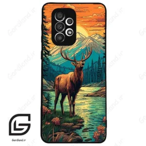 قاب گوشی سامسونگ ای 33 (Galaxy A33 ) طرح گوزن کد 2471