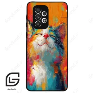 قاب گوشی سامسونگ ای 33 (Galaxy A33 ) طرح گربه کد 2489