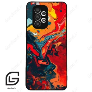 قاب گوشی سامسونگ ای 33 (Galaxy A33 ) طرح ابرنگی کد 2490
