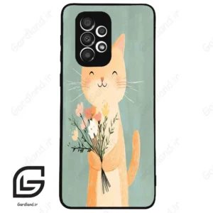 قاب گوشی سامسونگ ای 33 (Galaxy A33 ) طرح گربه کد 2619
