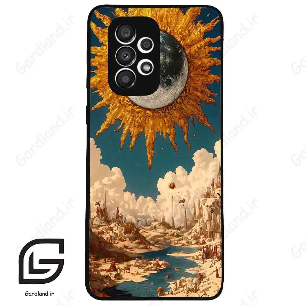 قاب گوشی سامسونگ ای 33 (Galaxy A33 ) طرح خورشید کد 2694