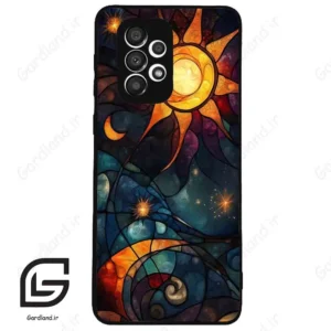 قاب گوشی سامسونگ ای 33 (Galaxy A33 ) طرح خورشید کد 2707