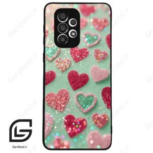 قاب گوشی سامسونگ ای 33 (Galaxy A33 ) طرح قلب کد 2812