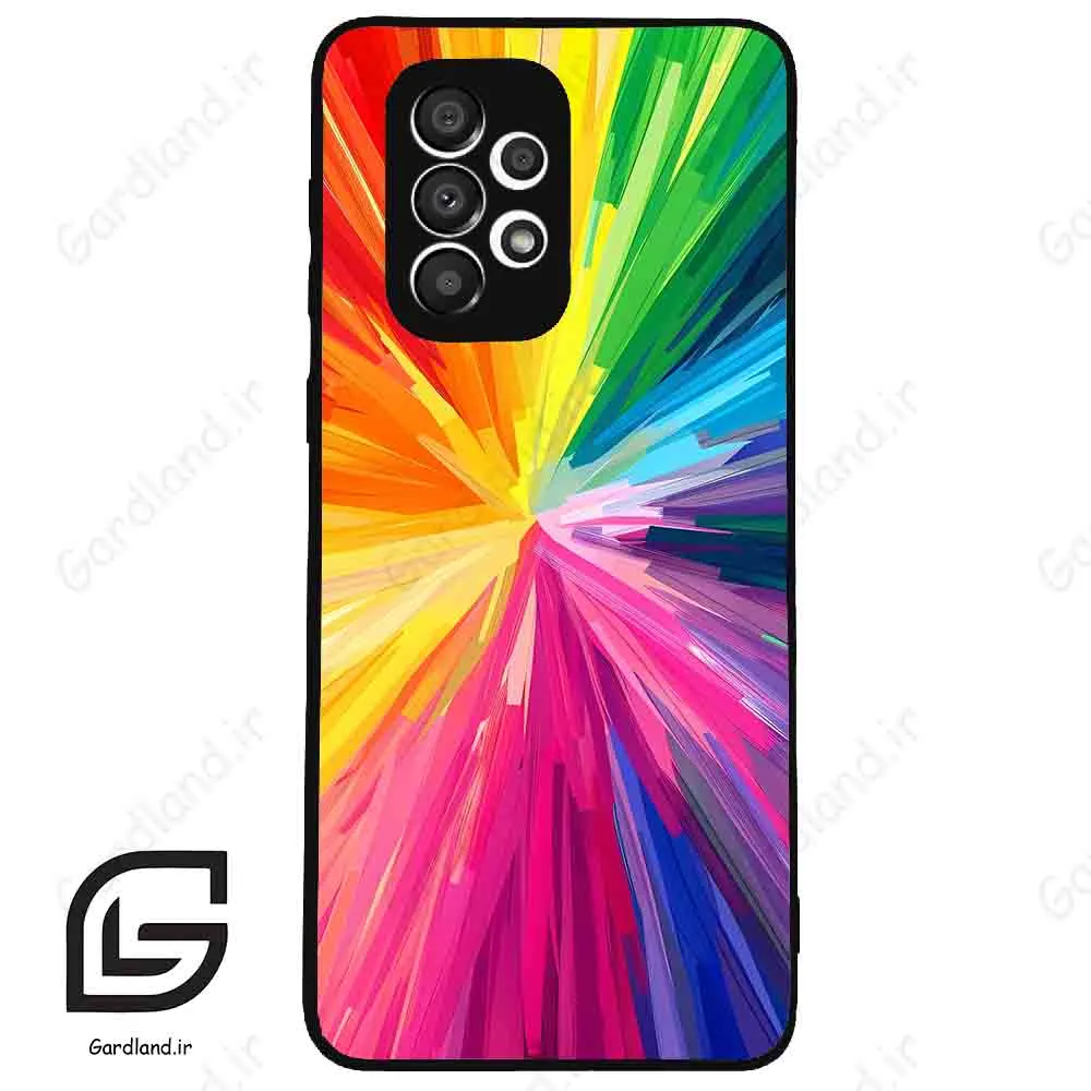 قاب گوشی سامسونگ ای 33 (Galaxy A33 ) طرح رنگارنگ کد 2877
