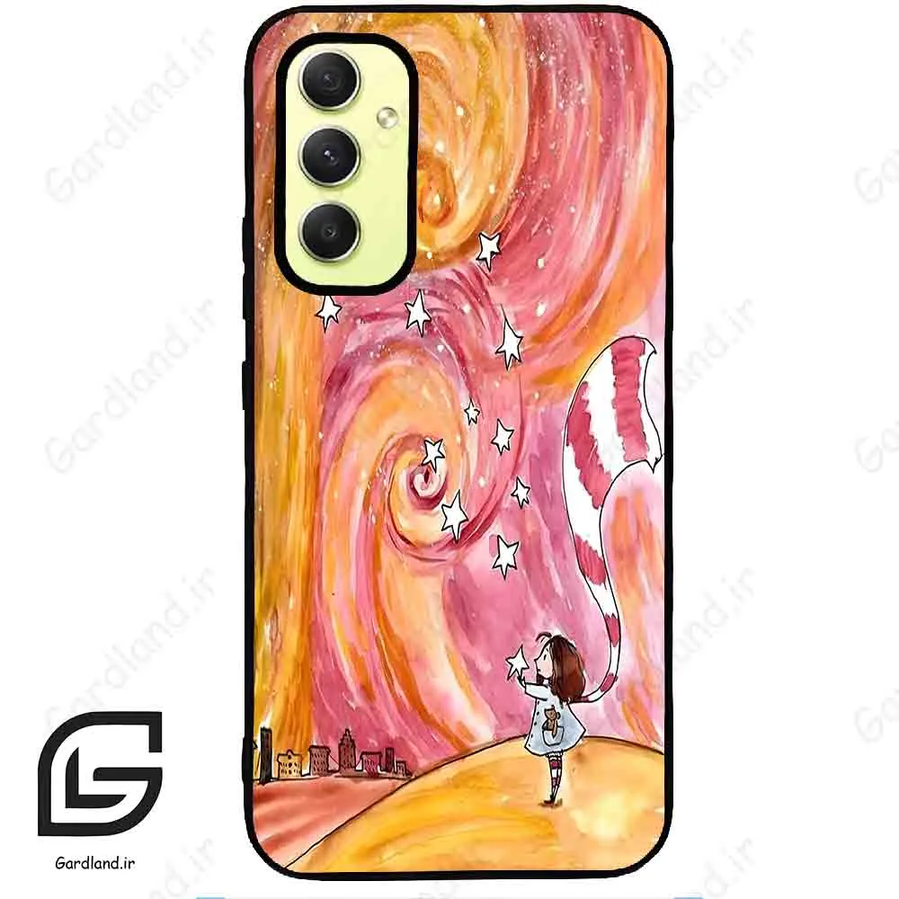 قاب گوشی سامسونگ ای 34 (Galaxy A34 ) طرح دخترانه کد 2006