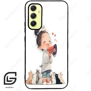 قاب گوشی سامسونگ ای 34 (Galaxy A34 ) طرح دخترانه کد 2027
