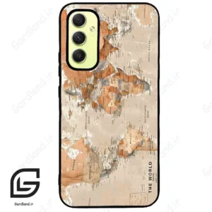 قاب گوشی سامسونگ ای 34 (Galaxy A34 ) طرح نقشه کد 2187