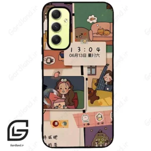 قاب گوشی سامسونگ ای 34 (Galaxy A34 ) طرح دخترانه کد 2254